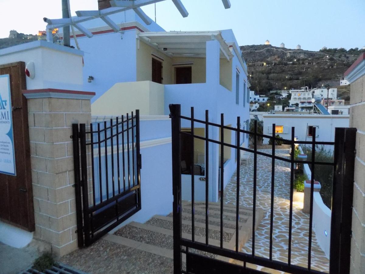 Anemi Leros Apartments Panteli Exteriér fotografie